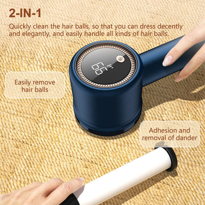 2 In 1 Electric Lint Remover Digital Display